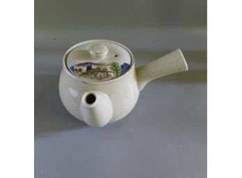 Porcelain Handpainted Herbal Style Teapot