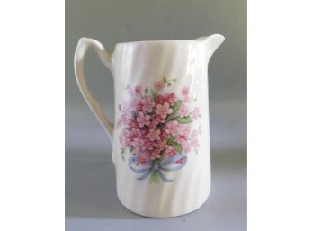 Vintage Ceramic Floral Creamer - Made In England