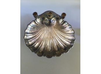 Vintage Silver Plated Shell Style Serving Bowl