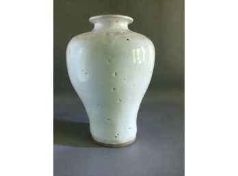 Ceramic Hand Crafted Vase - Artist Engraved VG 1992 NO.5/24
