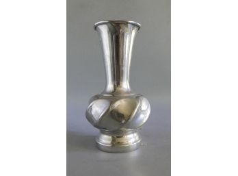 Pewter Bud Vase - Made In Italy