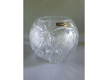Irena Handmade Crystal Decorative Bowl - Made In Poland