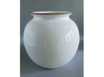 Ceramic Glaze White Vase