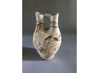Nemadji Pottery - Wedding Vase - Made In USA
