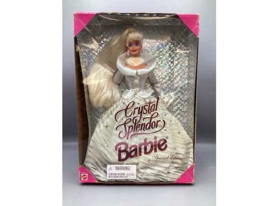 Crystal Splendor Barbie  1995 New In Box