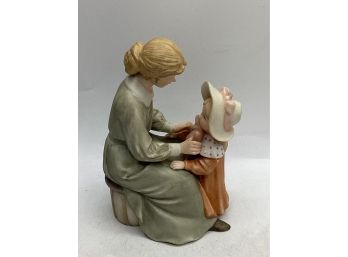Enesco Treasured Memories 'party Bonnet' Porcelain Figurine
