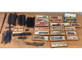 Vintage Assorted Lot Of Trains And Tracks - In Original Boxes