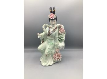 Japanese Porcelain Geisha Hand Painted, 11T