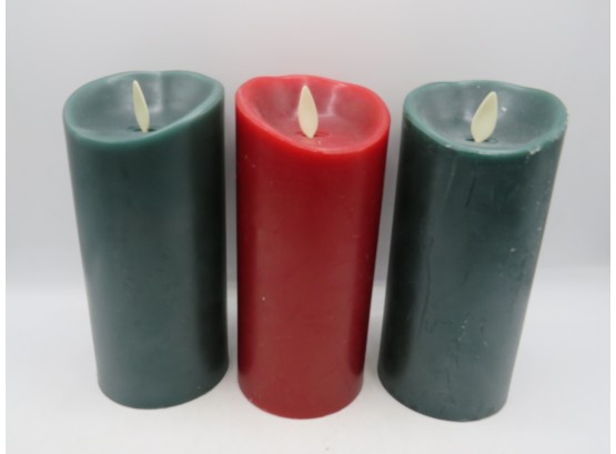 Luminara Battery Operated Candles - Set Of 3