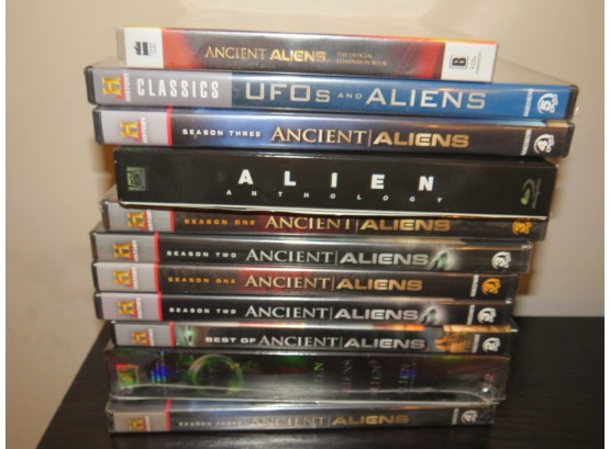 DVD's Assorted Alien Themed Videos