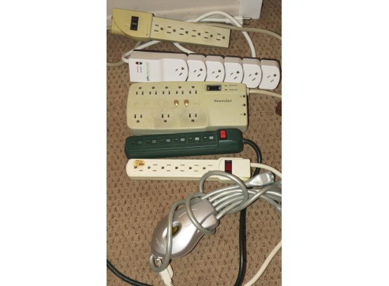 Power Strips/plugs - Assorted Lot Of 6