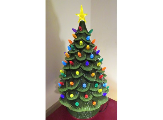 Mr. Christmas Lighted Ceramic Tree