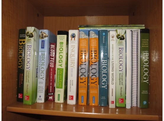 Biology Books - Assorted Lot