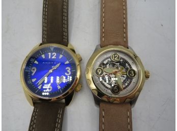Stuhrling & Android Men's Watches - Set Of 2