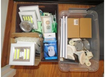 Portable Battery Operated Lights/light Switches - Assorted Bin