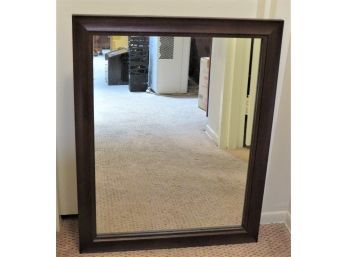 Wood Crafters Home Products Cognac Wood Framed Wall Mirror
