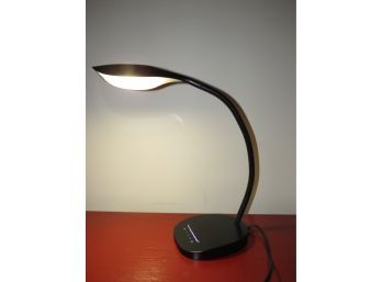 Feit Electric  19.88-in Adjustable Black Touch Desk Lamp With Plastic Shade