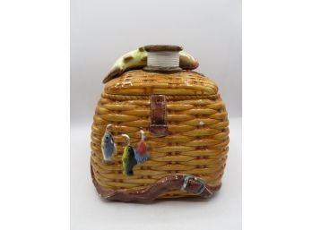 Blue Ridge Designs Inc. Tackle Basket Cookie Jar