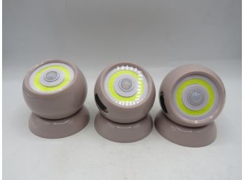 360 Degees Motion Activated Portable Night Lights - Set Of 3