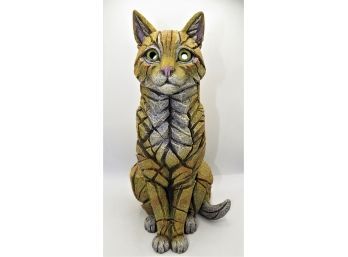 Edge, Matt Buckley & Enseco 'cat Sculpture' Resin Ginger Cat