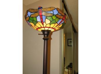 Tiffany Style  Firefly Floor Lamp