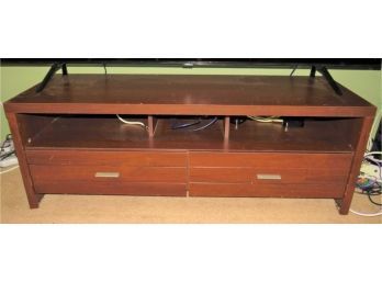 TV Entertainment Storage Cabinet With 2 Drawers