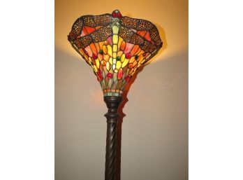 Tiffany Style Firefly Floor Lamp