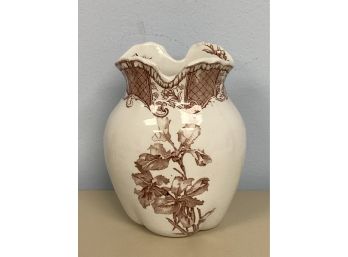 Daulton Burslem England 'iris' Vase