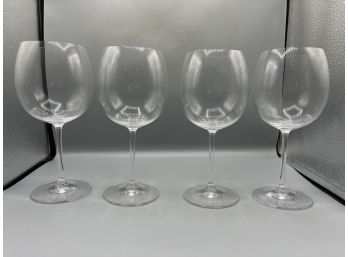 Marquis By Waterford Crystal Wine Drinking Glasses - 4 Total