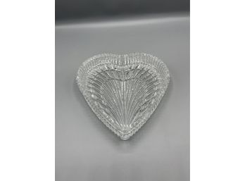 Waterford Crystal Heart Shaped Bowl