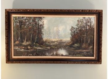 Original Oil On Canvas Framed - Artist Signed - Turner