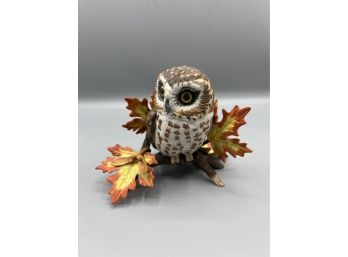 Lenox Fine Porcelain - Saw Whet Owl - Figurine