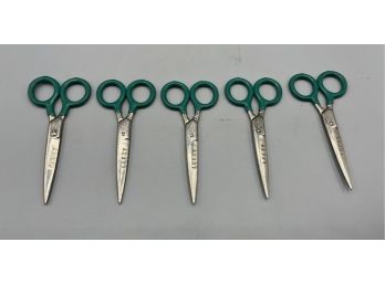 Ja-son Lefty Steel Scissors - 5 Total