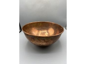 Vintage Copper Mixing Bowl