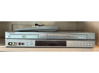 Go.Video DVD/VHS Player Model VR3845 - Remote Included