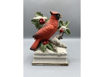 Towle Fine Porcelain Cardinal Style Music Box Figurine