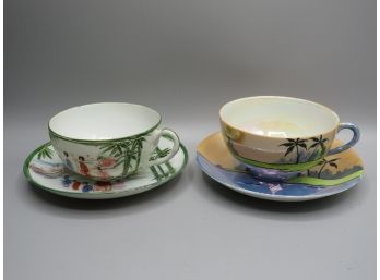 Teacups & Saucers - Two Sets