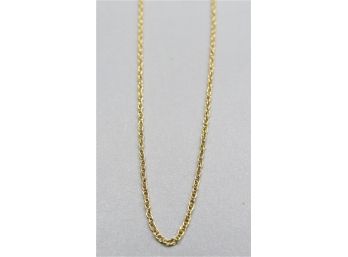 14K Yellow Gold Necklace - 0.9 Grams