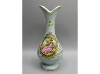 Porcelain Vase With Courting Couple