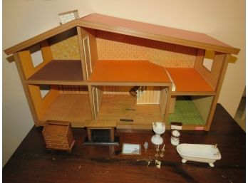 Jester Toys Dollhouse With Accessories