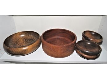 Wood Salad Bowls & Serving Bowls