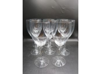 Stemmed Wine Glasses - Set Of 8