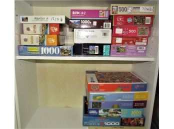 Puzzles - Assorted Lot