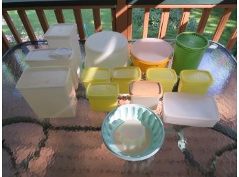 Tupperware Storage Containers - Assorted Set Of 14 With Lids