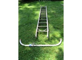 Extension Ladder With Bracket