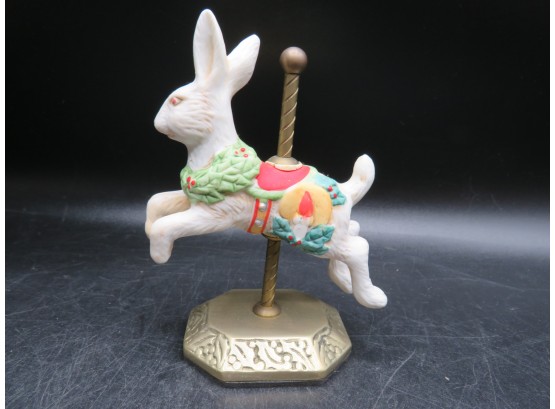 Willitts Designs Carousel  Bunny With Solid Brass