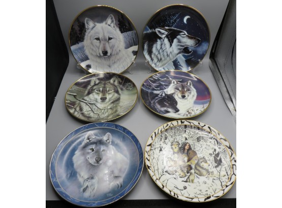 Dominion China Ltd./The Bradford Exchange/franklin Mint Collectible Plates - Assorted Set Of 6