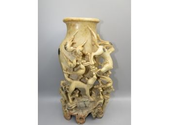 Stone Sculped Vase