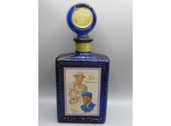 JW Dant 1969 American Legion 50th Anniversary Kentucky Straight Bourbon Whisky Bottle