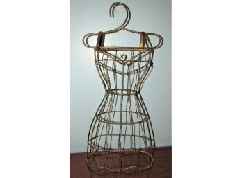 Wire Dress Form Table Decor